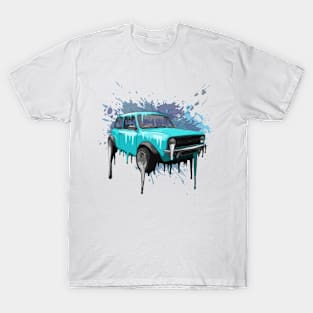 Yet Another Classic Mini Melting Light Blue T-Shirt